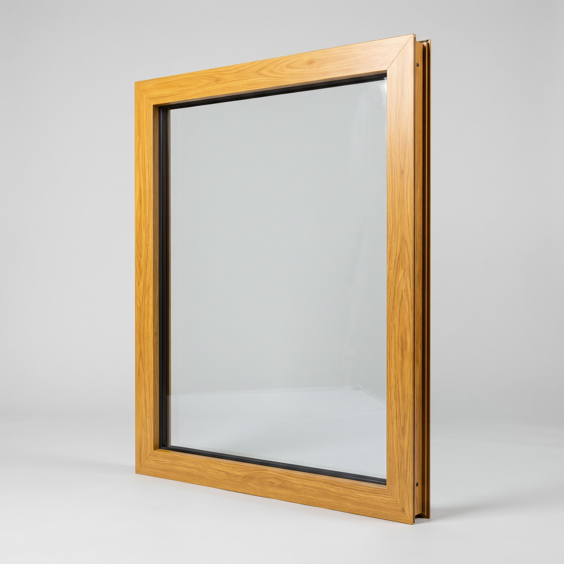 Golden Oak finish on a finished installation