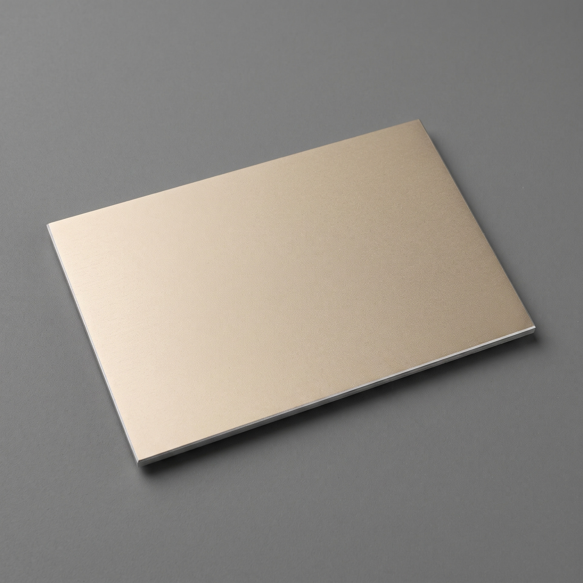 Champaign finish sample