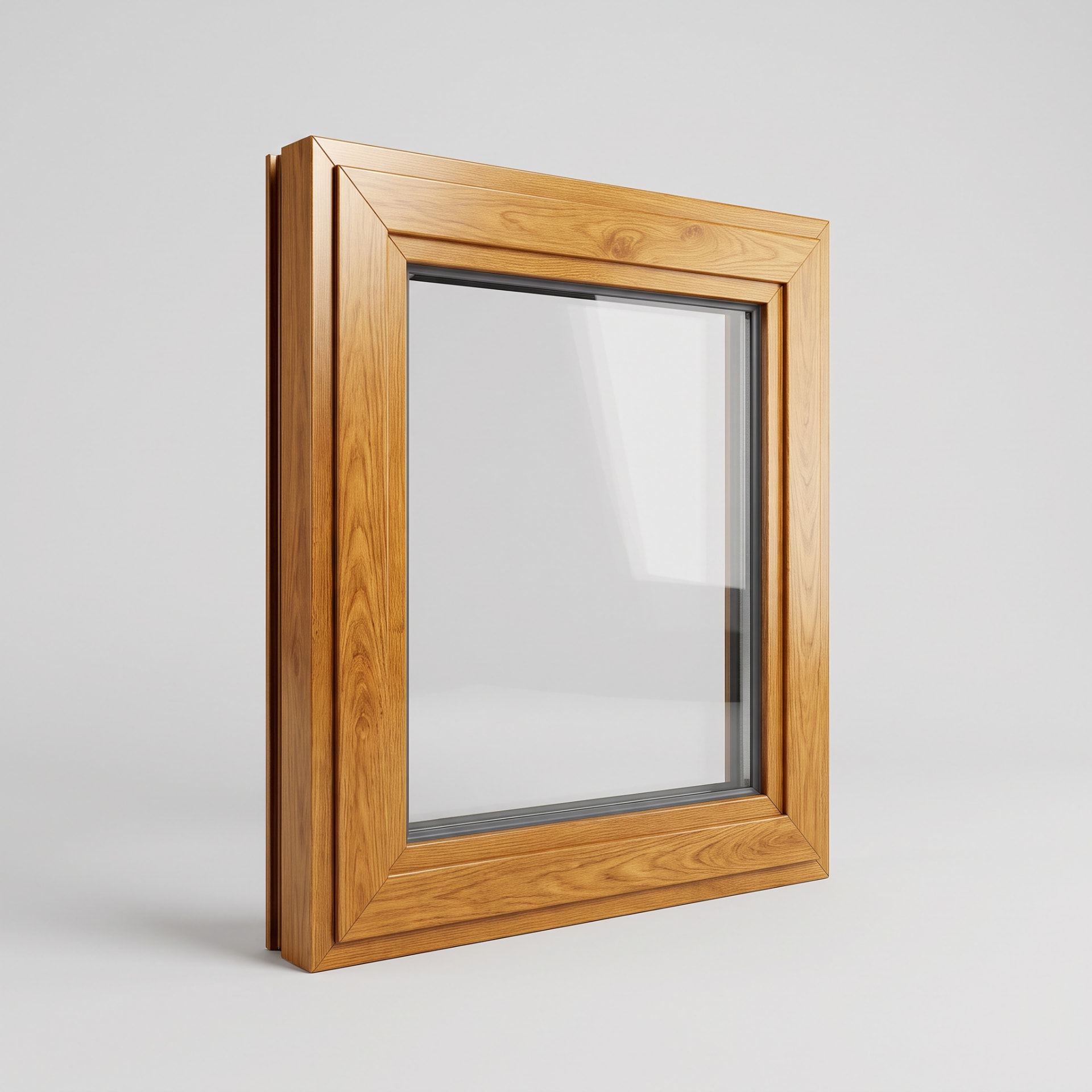 Honey Oak finish on a finished installation