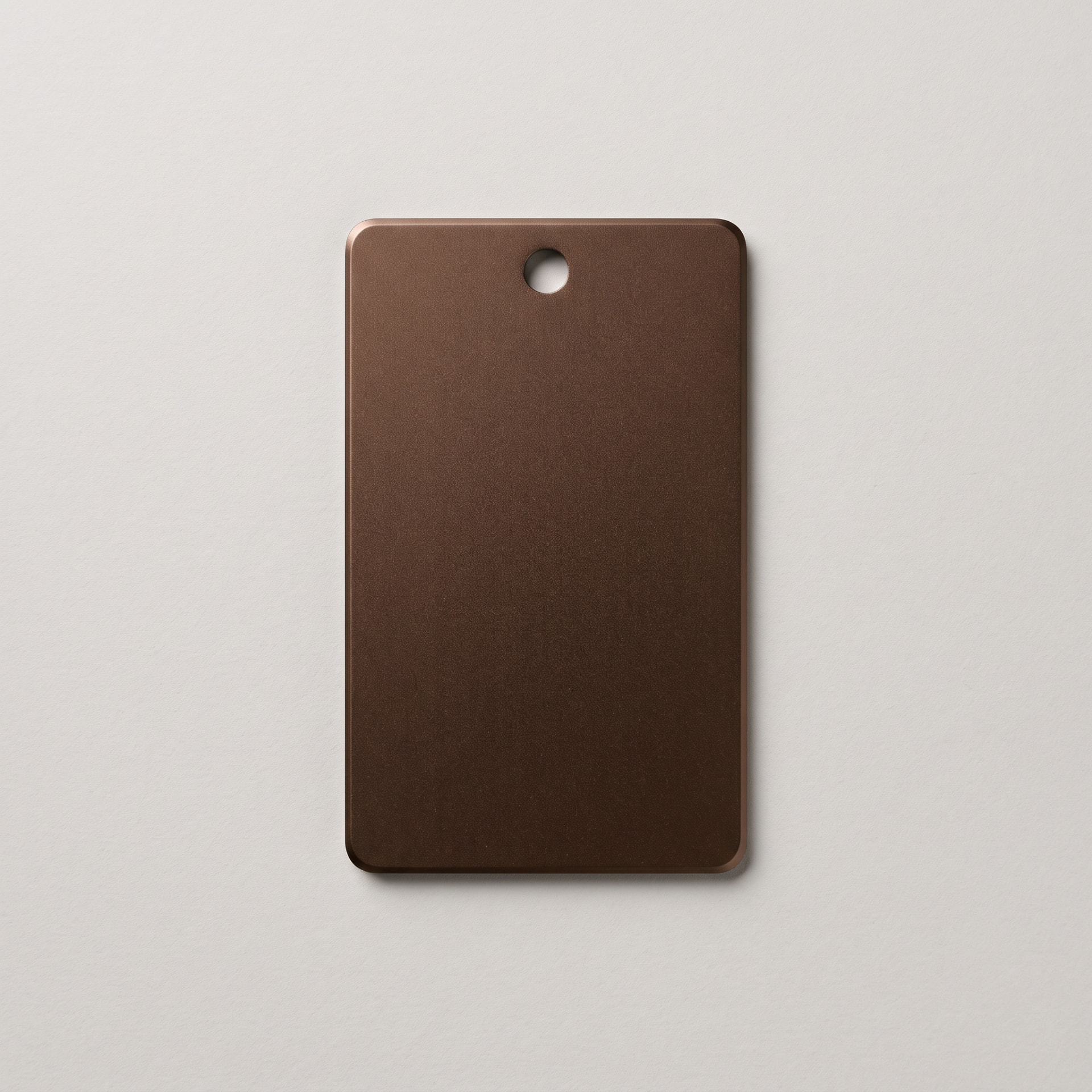 Bronze finish sample
