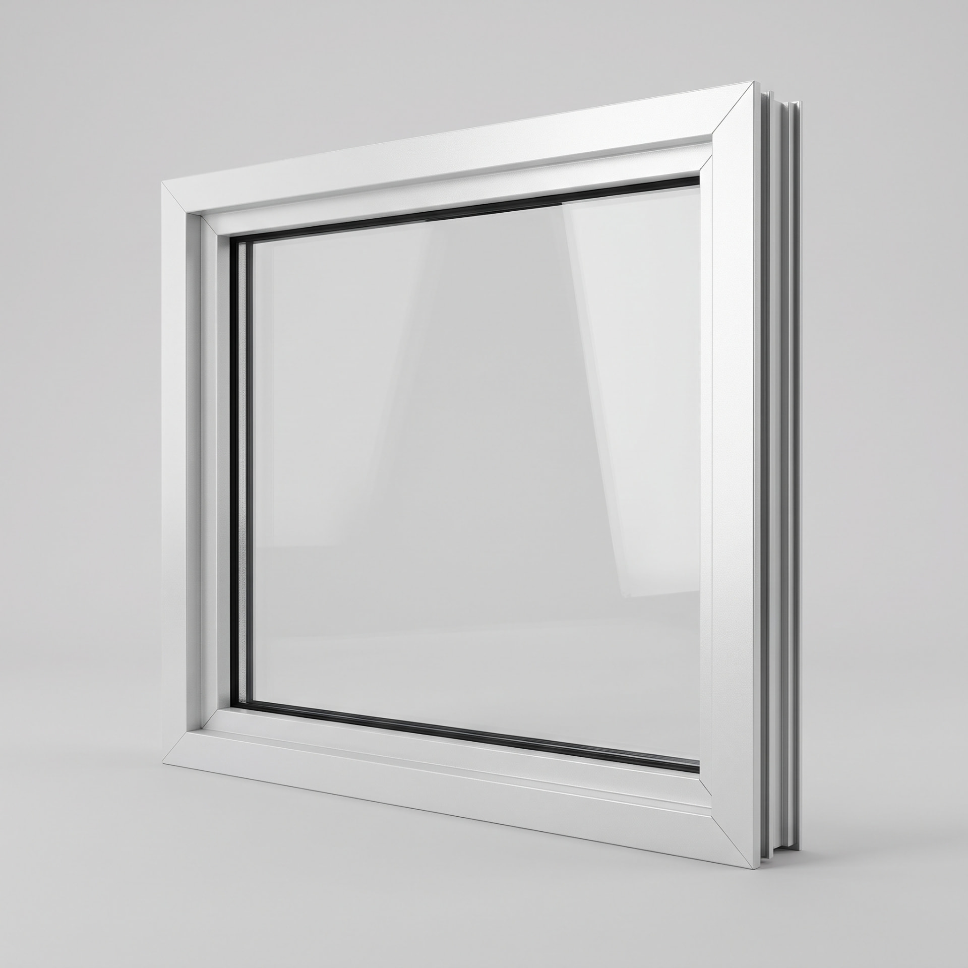 Pure White finish on a finished installation