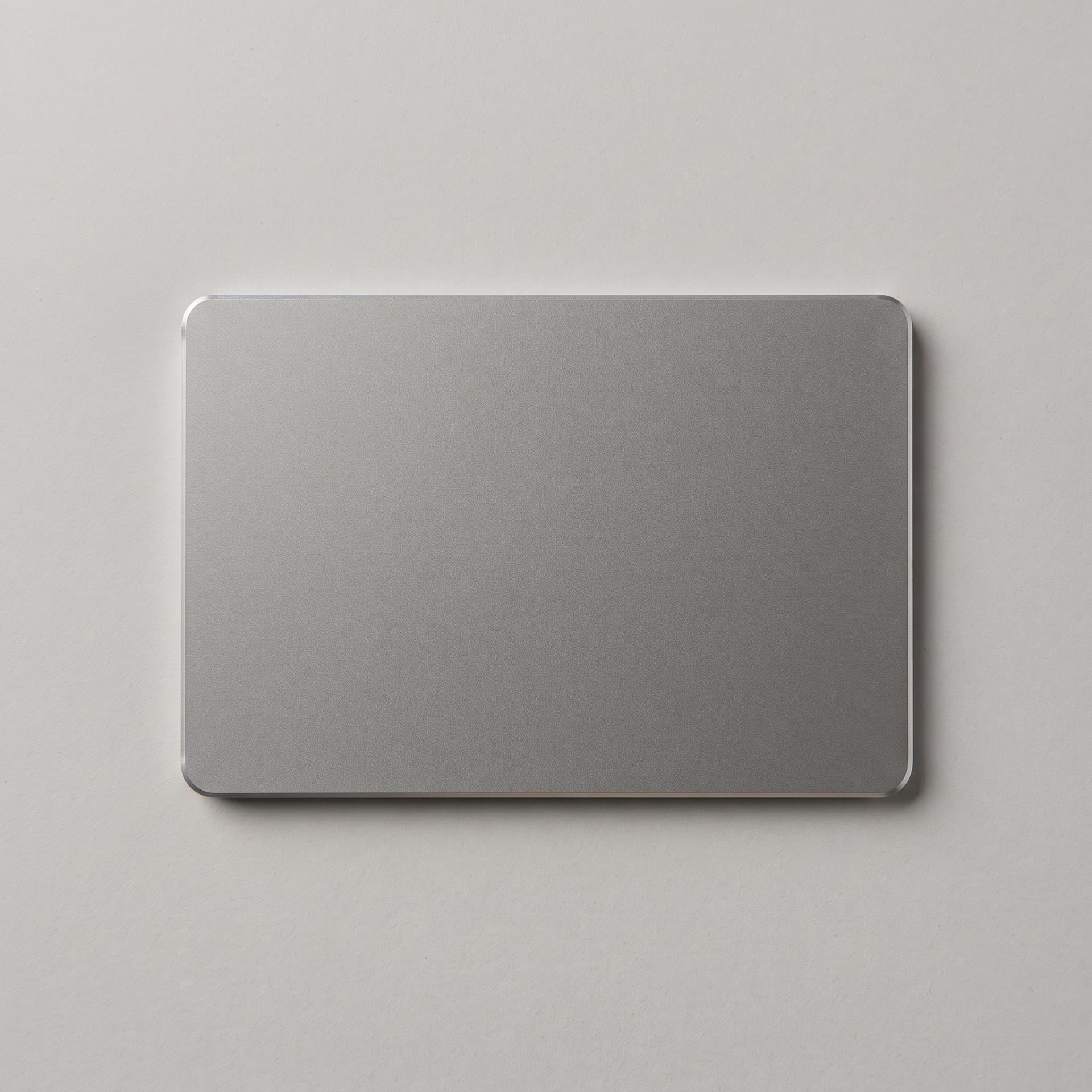 Silver finish sample