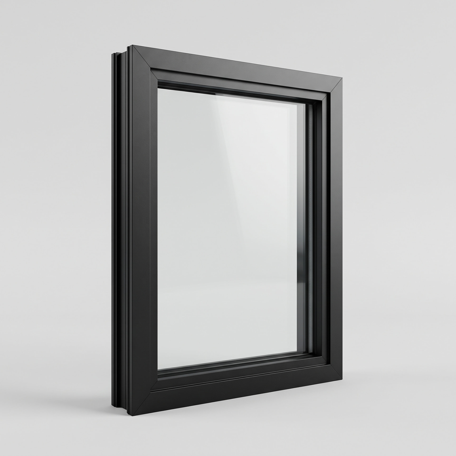 Matte Black finish on a finished installation